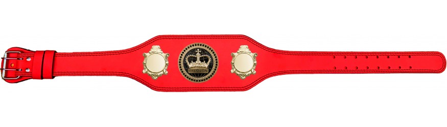 CHAMPIONSHIP BELT - BUD003/G/BLKGEM - AVAILABLE IN 4 COLOURS